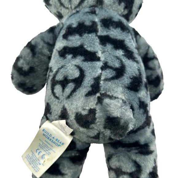 Build A Bear Batman 80 Years Anniversary Grey Black Stuffed Animal Plush Toy - Picture 8 of 16
